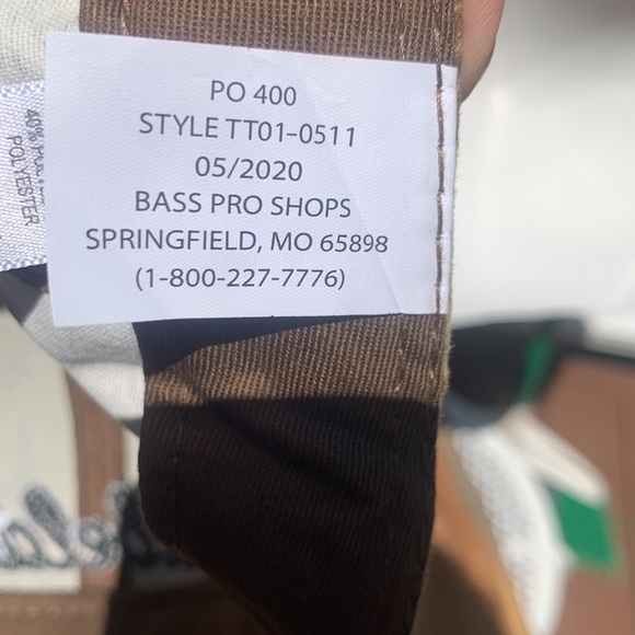 CABELA’S BASS PRO SHOPS CAMOFLAGE CAMO TRUCKER HAT, Cap,BASEBALL CAP, BN… - Picture 7 of 10